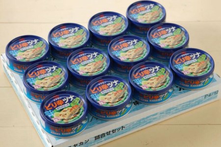 缶詰 ピリ辛ツナ ホワイト 75g ×12缶 [ミヤカン 宮城県 気仙沼市 20565675]