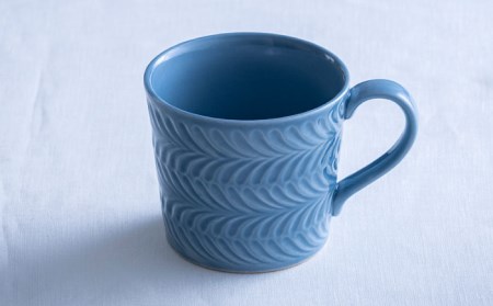 【波佐見焼】ローズマリー マグカップ ブルーグレー・アイボリー ペアセット 食器 皿 【翔芳窯】 [FE192]  波佐見焼