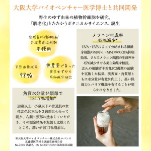洗顔の後はこれ1つでケア。箕面の実生ゆず使用Beモイスチャーオールインワンクリーム (55g) ふるさと納税 箕面市 特産品 化粧品 オールインワンクリーム オールインワン 美肌 うるおい 合成香料不使用 鉱物油不使用 合成界面活性剤不使用【m08-06】 【re・makeゆらぎスタイル】