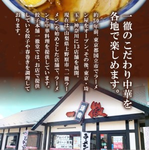 一徹堂・冷凍生餃子(30個)3パック 一徹ラーメン 餃子大容量 餃子 90個 約1.8kg 30個×3パック 一徹堂 ぎょうざ ギョウザ 冷凍餃子 生餃子 レトルト 総菜手造り 時短 一品料理 人気 贈答 贈り物 プレゼント 送料無料 山梨県 上野原市