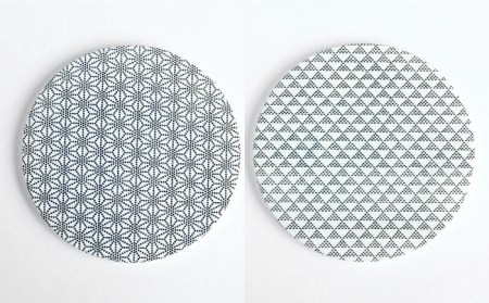 【美濃焼】吸水コースター「藍」5枚 セット【丸健製陶】 [TAY017]