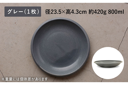 【美濃焼】[超軽量食器] Air MINO  マルチプレートペアセット  (グレー×ネイビー)【井澤コーポレーション】[TBP001]