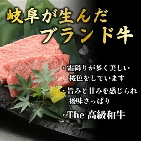うしの家特製お試し飛騨牛すき焼き・しゃぶしゃぶセット　200g【配送不可地域：離島】【1364560】