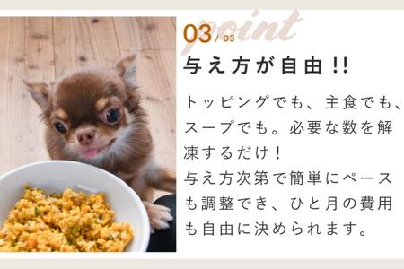 獣医師監修ドッグフード[HITOWANキューブ]鶏肉と水菜のごはん