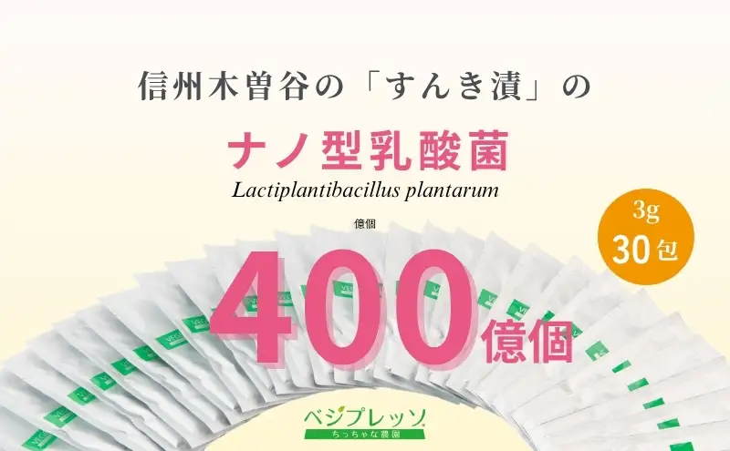 【無添加青汁】乳酸菌青汁400（3g×30包）3個セット 野菜不足 食物繊維 自然素材 添加物不使用 植物性乳酸菌 国産 大麦若葉 ブロッコリー 小松菜 ほうれん草 植物繊維 駒ヶ根市