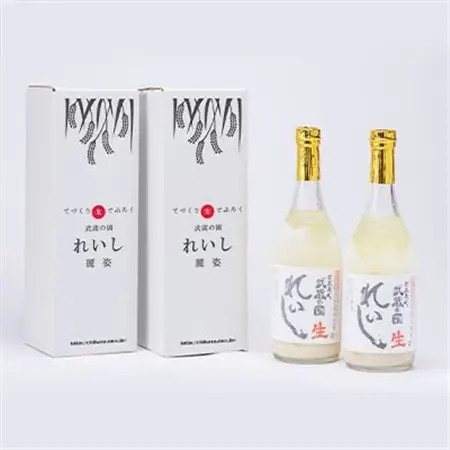 てづくり生どぶろく「武蔵の國 れいし-麗姿-」(720ml)2本_酒・アルコール   _【配送不可地域：離島】【1075005】