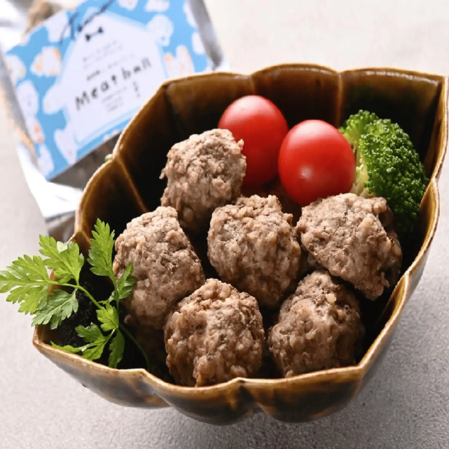 【Tesoro】わんこ用／和牛レバーと鶏肉のミートボールお得3種（プレーン2袋、チーズ2袋、ベジタブル2袋）（お肉屋さんが作る犬ご飯）