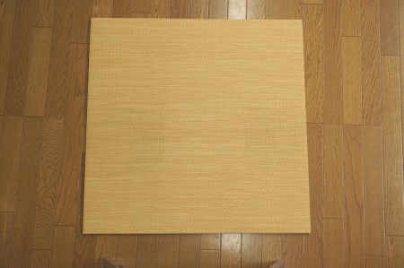 CF004 「気分草快」ヘリ無し置き畳　半帖タイプ【ヒノキ】