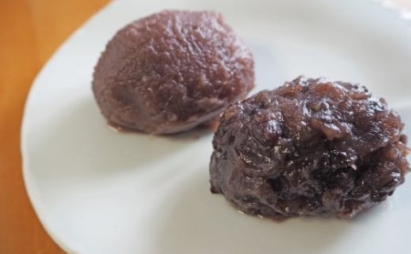 老舗あんこ屋の ねりあん「こしあん」＆「小倉あん」 各1kg（各500g×2袋） 計2kg[ZB490]