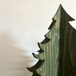 クリスマスツリー 01 緑 インテリア 季節もの 季節用品 イベント用品 イベントグッズ クリスマス用品 ラーチ合板 組立式 冬 冬のイベント 