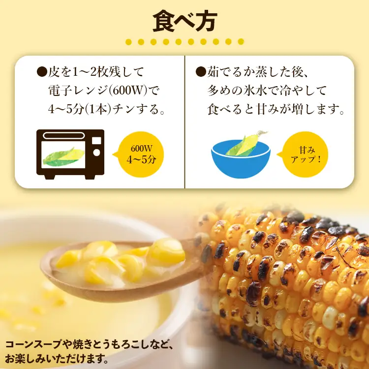 朝採れスイートコーン 4.5kg (12～15本) - 野菜 とうもろこし とうきび トウキビ BBQ キャンプ 旬 おやつ 特産品 数量限定 季節限定 期間限定 sg-0006