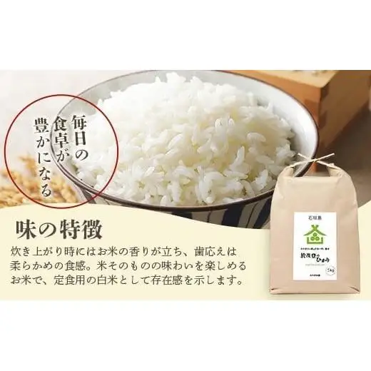 石垣島産 於茂登(おもと)のひかり 5kg みやぎ米屋　MK-1 