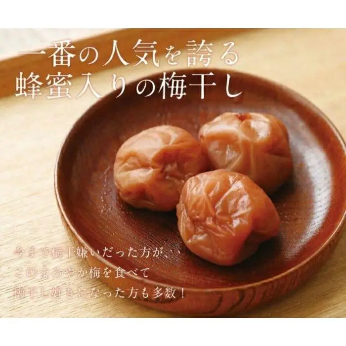 ご家庭用 はちみつ梅干し まろやか梅 中粒 250g 塩分10％ 最高級紀州南高梅 和歌山県産 福梅本舗