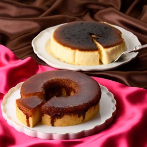 マダムシンコの「マダムブリュレ＆おこげチーズ」箕面食べ比べ(2種・各5号)スイーツ 食べ比べ セット 焼き菓子 お菓子 焼き菓子 バウムクーヘン メープルシロップ チーズケーキ ギフト 贈答【m36-01】【カウカウフードシステム】