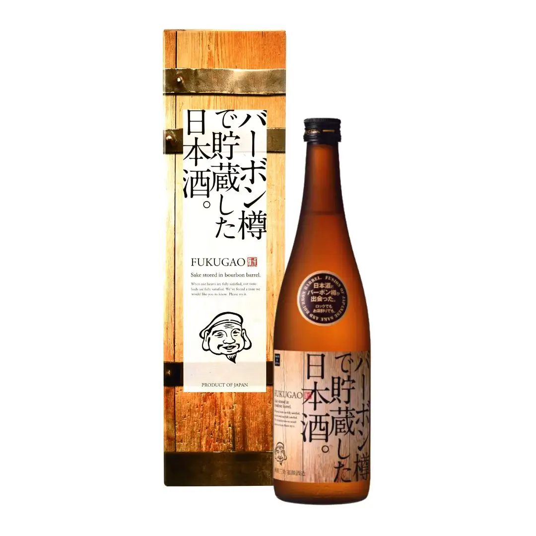 洋酒樽で貯蔵した日本酒3種飲み比べセット  (720ml×2本、750ml×1本) 日本酒 新潟県 ウィスキー樽 バーボン樽 ブランデー樽 [福顔酒造] 【024S020】