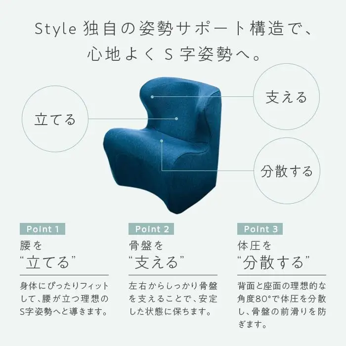 Style Dr.CHAIR Plus【ブルー】