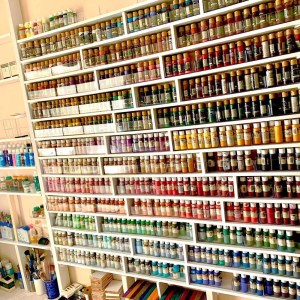 トールペイント教室体験チケット【3回分】ウッドまたは布製品にアクリル絵の具を使用して筆で絵を描いていただきます (レッスン1回2時間) [0408]