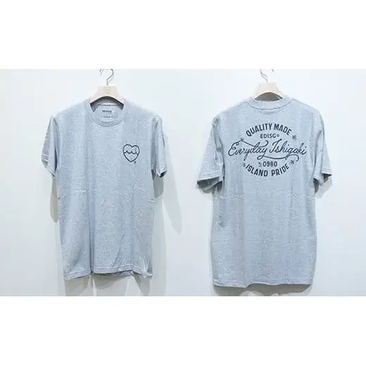 EDISG Tシャツ Island Pride【カラー:チャコール】【サイズ:Mサイズ】KB-66-1