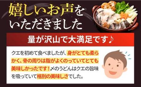 天然 クエ 鍋セット（2〜3人前）[JCC010]  クエ鍋