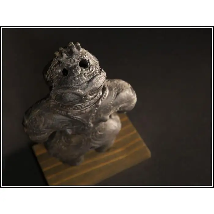 遮光器土偶15cm+台座1cm