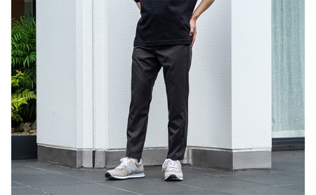 【ふるなび限定】メンズBizアンクルパンツ「ワークウェアスーツ」スーツに見える作業着　丸洗い可 ストレッチ 速乾 部屋干し可 撥水 シワになりにくい　チャコールグレー FN-Limited-SP ファッション 服 男性  3L