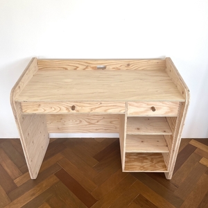 スタディデスク クリア インテリア 勉強机