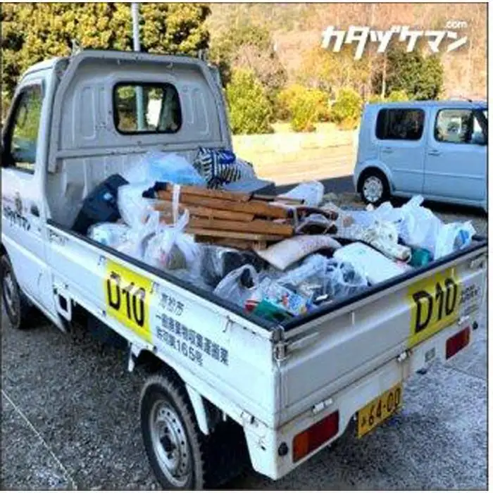 不用品：軽トラック1/2車詰め放題プラン（カタヅケマン1名）【高松市