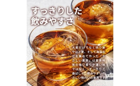 お茶 定期便 3ヶ月 GREEN DA・KA・RA やさしい麦茶 2L × 6本 麦茶 ドリンク 定期 3回