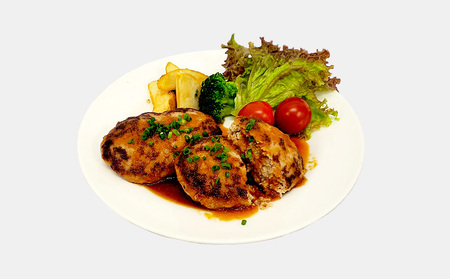 【奄美鶏飯】と【奄美島豚】餃子・ハンバーグのセット 豚肉