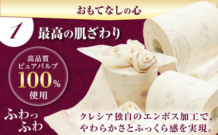 トイレットペーパーダブル 24個 トイレットロール 日用品  [BDAM021] 