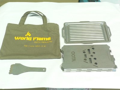 153-2　アウトドア用品　BBQコンロ「WFB2」