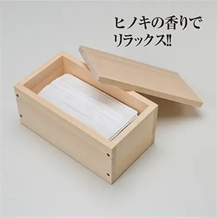 木工品　桧マスクケース_雑貨   _【1369203】