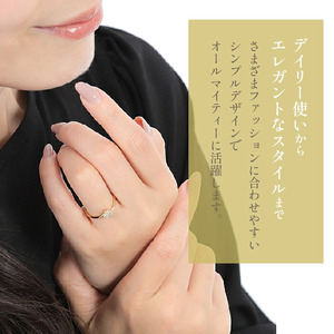 Ｋ18 イエローゴールド ダイヤ0.18ＣＴ リング R3715DI-Ｙ ダイヤモンド 指輪 アクセサリー ジュエリー プレゼント クリスマス 女性 母の日 誕生日