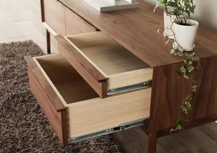 大川家具 レフライン 150cm テレビボード 収納 天然木ウォールナット 野中木工所