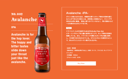 クラフトビール 330ml×6本セット 