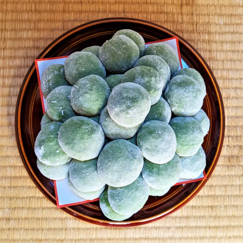 老舗の杵つきたて生丸餅 合計 約1.8kg よもぎ入り