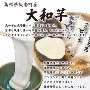 奥出雲そば一福 八割生そば大和芋セット（10人前）【蕎麦 ソバ とろろ だし付き 贈答用 ギフト 年越し Ｂ-23】