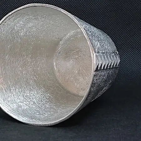 【RR】RAM GLASS　錫　(はかた錫スタジオ)　錫酒器_装飾品・工芸品     雑貨・日用品 グラス・カップ 食器   雑貨・日用品 タンブラー 食器 _【1127889】