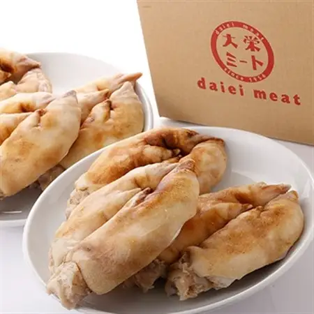 《博多》こだわり焼き豚足12本　【たれ付き】_肉  豚肉 _【配送不可地域：離島】【1147925】