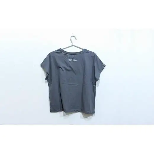 【レディース】オリジナルTシャツ 水牛&サギ レディースTシャツ【カラー:スミクロ】【サイズ:レディース】KB-150