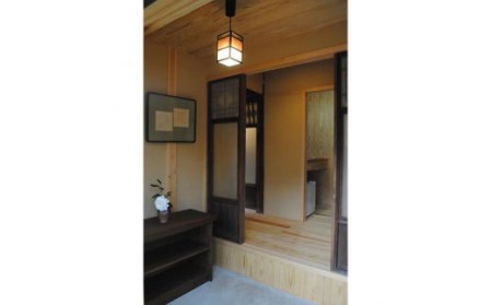 奈良町の町家一棟貸しゲストハウスNARAigoto EENA HOUSEペア宿泊券（2名様・1泊・素泊まり） ゲストハウス カップル 記念日 F-55