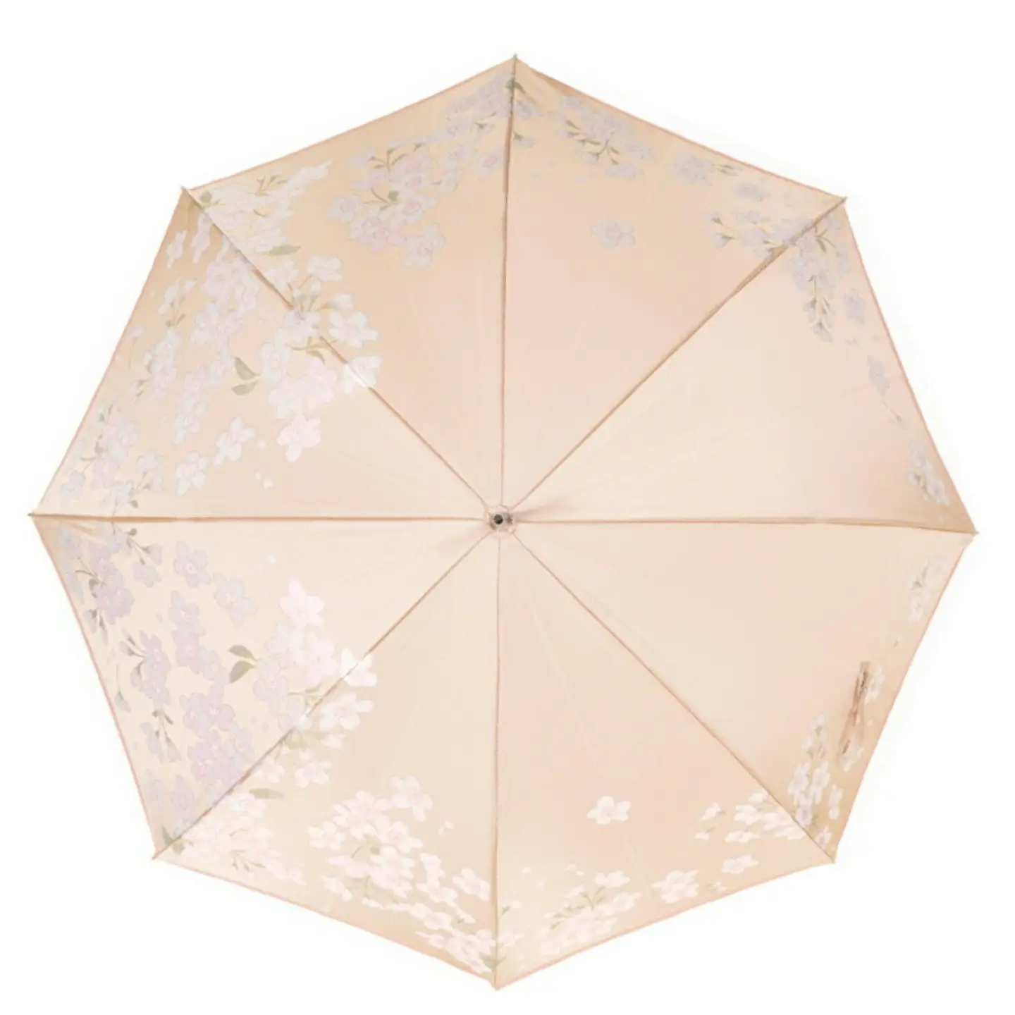 【槙田商店】晴雨兼用長傘　絵おり　桜　ピンク
