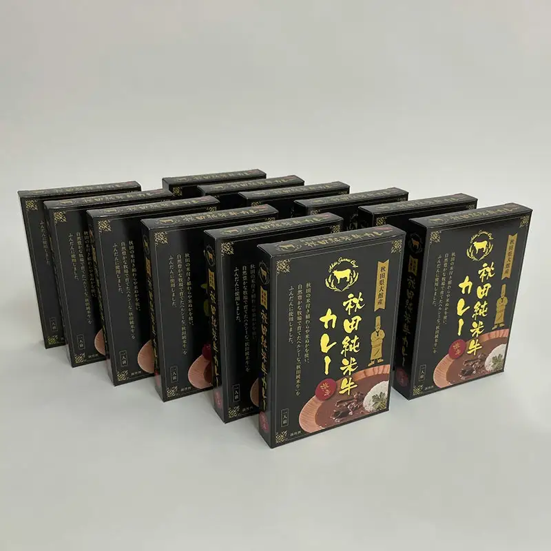 245P2907 秋田純米牛カレー12個入り
