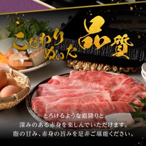 玉城町産 松阪牛すき焼食べ比べ (霜降り・赤身) 1kg　[松阪牛 すきやき]