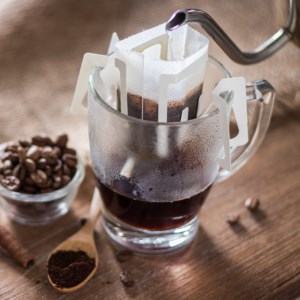 〈自家焙煎珈琲〉一期一会ドリップパック7袋＆お麩ラスク2袋セット_0108-008-T04