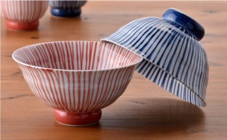 【陶器市特集】【波佐見焼】刷毛十草むつみ 茶碗 湯呑み セット 食器 皿 【洸琳窯】 [GE04]  波佐見焼