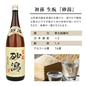 SD0194　初孫 レギュラー酒 3銘柄飲み比べセット　計3本(各1800ml×1本)