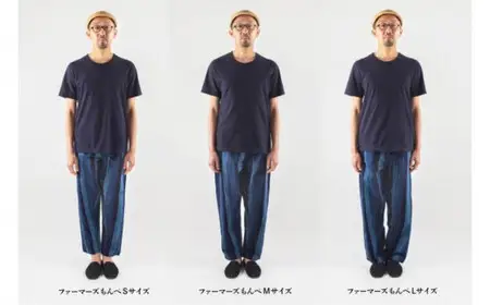 Farmers’ MONPE 古典縞 滝縞＜Lサイズ＞　034-018-5-L