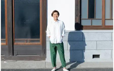 Farmers’ MONPE Muji 伝統色 松葉＜Sサイズ＞　034-019-4-S