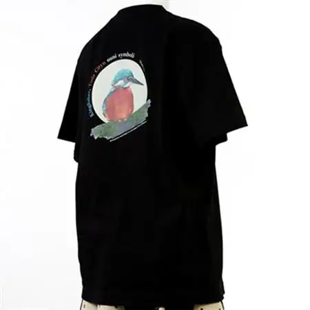 〈ふるさと納税限定デザイン〉戸田のニューシンボル!カワセミTシャツ  Mサイズ【戸田市】_装飾品・工芸品 女性・レディース 洋服   装飾品・工芸品 男性・メンズ 洋服 _【1382402】